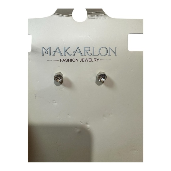 MAKARLON Crystal Statement Necklace & Earring Set, NWT - Picture 5 of 7